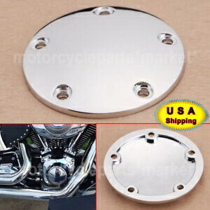 ハーレーダイナファットボーイソフテイルトライグライド用クロームスムーズイグニッションタイミングカバー Chrome Smooth Ignition Timing Cover For Harley Dyna Fatboy Softail Tri Glide 【並行輸入品】