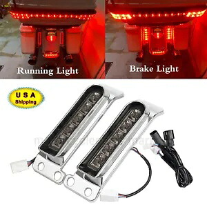 LEDサドルバッグサポートフィラーライトハーレーエレクトラグライドウルトラFLTRU FLHTK用 LED Saddlebag Support Filler Lights For Harley Electra Glide Ultra FLTRU FLHTK 【並行輸入品】
