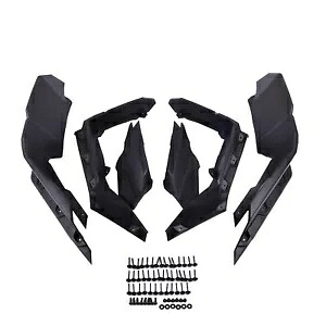 フロント&リアフェンダーフレア Can Am Maverick X3 MAX Turbo R RR 2017 2018-2023用 Front & Rear Fender Flares For Can Am Maverick X3 MAX Turbo R RR 2017 2018- 2023 【並行輸入品】