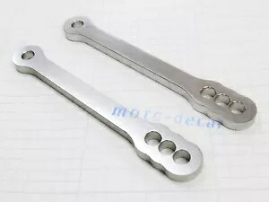 CNC サスペンション下降リンクキット調整ドッグボーン 2006-2020 YZF R6 R6 シルバー CNC Suspension Lowering Links Kit Adjust Dogbone For 2006-2020 YZF R6 R6 Silver 【並行輸入品】|カスタムパーツ WORLD倉庫