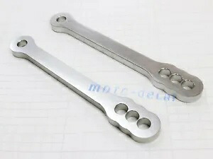 CNC サスペンション下降リンク調整 2006-2020 2019 2017 YZF-R6 R6 シルバー CNC Suspension Lowering Links Adjust For 2006-2020 2019 2017 YZF-R6 R6 Silver 【並行輸入品】｜カスタムパーツ WORLD倉庫