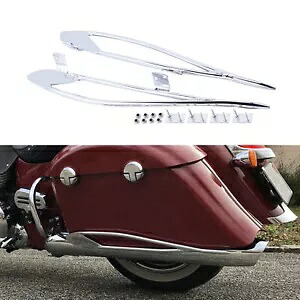 クローム サドルバッグ プロテクター レール インディアン チーフテン 14-18 チーフテン エリートに適合 Chrome Saddlebags Protector Rails Fit For Indian Chieftain 14-18 Chieftain Elite 【並行輸入品】 45,540円