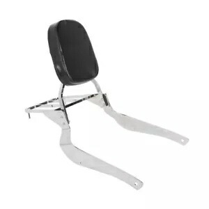 バックレストシーシーバー荷物ラックスズキイントルーダー/ヴォルシア VL800 01-11 2009 に適合 Backrest Sissy Bar Luggage Rack Fit For Suzuki Intruder/Volusia VL800 01-11 2009 【並行輸入品】