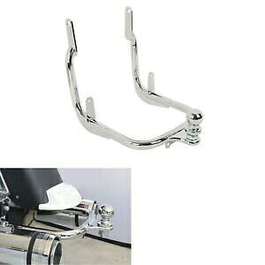クロームトレーラーヒッチ牽引ハーレーストリートグライドスペシャルFLHXS 2009-2024 19に適合 Chrome Trailer Hitch Tow Fit For Harley Street Glide Special FLHXS 2009-2024 19 【並行輸入品】