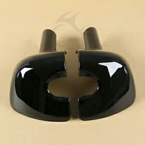左右下部ベントレッグフェアリングキャップ ハーレーツーリングロードグライド 83-13 に適合 Left Right Lower Vented Leg Fairing Caps Fit For Harley Touring Road Glide 83-13 【並行輸入品】