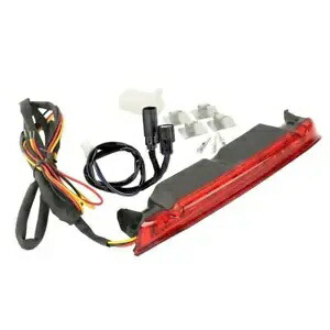 荷物ラックテールライトハーレーエレクトラグライドロードキング 14-24 19 ツーリングに適合 Luggage Rack Tail Light Fit For Harley Electra Glide Road King 14-24 19 Touring 【並行輸入品】