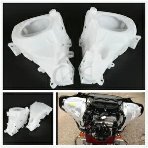 未塗装インナーフェアリングスピーカーカバーハーレーウルトラリミテッドグライド14-23に適合 Unpainted Inner Fairing Speakers Covers Fit For Harley Ultra Limited Glide 14-23 【並行輸入品】