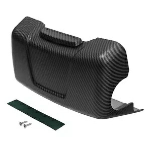 カーボンファイバーマットブラックウォーターポンプカバーハーレーエレクトラグライド 14-16 に適合 Carbon Fiber Matte Black Water Pump Cover Fit For Harley Electra Glide 14-16 【並行輸入品】