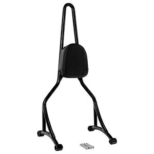 トールシーシーバー助手席背もたれハーレーソフテイルストリートボブFXBB 18-24に適合 Tall Sissy Bar Passenger Backrest Fit For Harley Softail Street Bob FXBB 18-24 【並行輸入品】