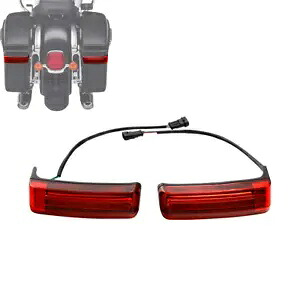 LED サドルバッグランニングブレーキターンシグナルライトハーレーストリートグライド 14-24 に適合 LED Saddlebags Running Brake Turn Signal Light Fit For Harley Street Glide 14-24 【並行輸入品】