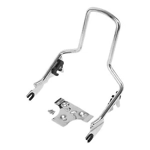 クローム取り外し可能なアップライトシーシーバーバックレストハーレーエレクトラグライド 09-24 に適合 Chrome Detachable Upright Sissy Bar Backrest Fit For Harley Electra Glide 09-24 【並行輸入品】