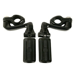 調整可能な 32mm エンジンガード ハイウェイオスマウントフットペグ ハーレーツーリング用 Adjustable 32mm Engine Guard Highway Male Mount FootPeg Fit For Harley Touring 【並行輸入品】