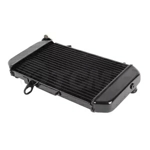 ブラックラジエータークーラー冷却スズキ Vstrom 650 DL650 DL650A ABS 04-11 Black Radiator Cooler Cooling Fit For Suzuki Vstrom 650 DL650 DL650A ABS 04-11 【並行輸入品】