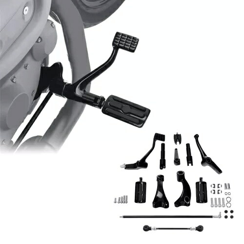 ブラックフォワードコントロールペグレバーリンケージスポーツスター 883 1200 2009-2013 に適合 Black Forward Control Pegs Levers Linkages Fit For Sportster 883 1200 2009-2013 【並行輸入品】 42,900円