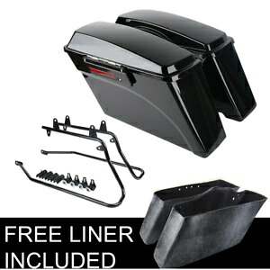ハードサドルバッグラッチキー&ソフテイル変換ブラケットハーレーファットボーイに適合 Hard SaddleBag Latch Keys&Softail Conversion Brackets Fit For Harley Fatboy 【並行輸入品】