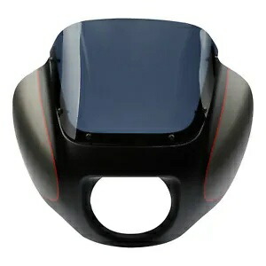 フェアリングフロントガラスハーレーソフテイル FXLR 18-24 インダストリアルグレー/ブラックデニムに適合 Fairing Windshield Fit For Harley Softail FXLR 18-24 Industrial Gray/Black Denim 【並行輸入品】