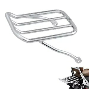 クロームリアフェンダー荷物ラックハーレースポーツスター XL883 1200 2009-2022 19 に適合 Chrome Rear Fender Luggage Rack Fit For Harley Sportster XL883 1200 2009-2022 19 【並行輸入品】