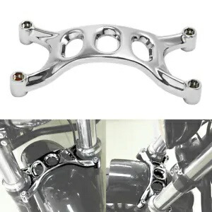 クローム フロント フェンダー ブレース フォーク ハーレー フォーティーエイト 48 XL1200X 16-22 2021 に適合 Chrome Front Fender Brace Forks Fit For Harley Forty Eight 48 XL1200X 16-22 2021 【並行輸入品】 34,320円