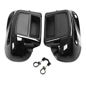 ブラック下部通気フェアリンググローブボックスハーレーエレクトラロードグライド 14-23 16 に適合 Black Lower Vented Fairing Glove Box Fit For Harley Electra Road Glide 14-23 16 【並行輸入品】