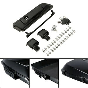 ブラックパック トランク ラッチ ハーレー ツアーパック エレクトラグライド ロードキング 14-24 18に適合 Black Pack Trunk Latch Fit For Harley Tour Pak Electra Glide Road King 14-24 18 【並行輸入品】