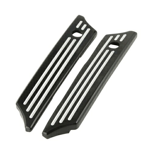 ブラックサドルバッグラッチカバーハーレーウルトラストリートエレクトラグライド2014-2023に適合 Black Saddlebag Latch Cover Fit For Harley Ultra Street Electra Glide 2014-2023 【並行輸入品】