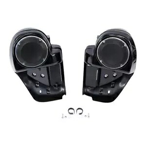 下部通気フェアリング 6.5 インチスピーカーボックスポッドハーレーエレクトラグライド 14-24 19 に適合 Lower Vented Fairing 6.5\