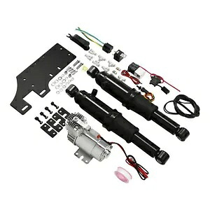 リアエアライドサスペンションキットハーレーロードグライドエレクトラグライド 1994-2024 に適合 Rear Air Ride Suspension Kit Fit For Harley Road Glide Electra Glide 1994-2024 【並行輸入品】