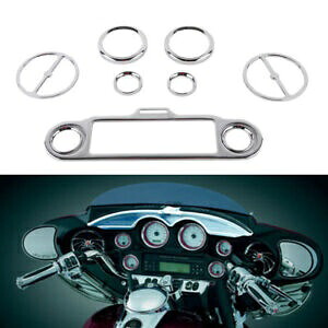 クロームインナーフェアリングトリム ハーレーエレクトラグライド ストリートグライド 1996-2013 に適合 Chrome Inner Fairing Trim Fit For Harley Electra Glide Street Glide 1996-2013 【並行輸入品】