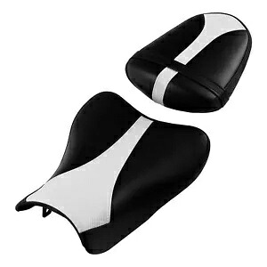 運転席助手席パッドクッションスズキ GSXR1000 GSX-R 1000 2007-2008 に適合 Driver Passenger Seat Pad Cushion Fit For Suzuki GSXR1000 GSX-R 1000 2007-2008 【並行輸入品】