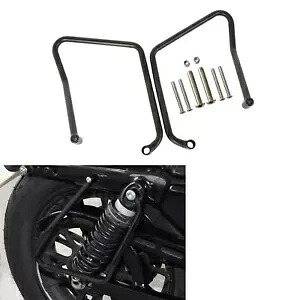 サドルバッグサポートブラケットハーレースポーツスターXLアイアン883 1200 2004-2016に適合 Saddlebags Support Brackets Fit For Harley Sportster XL Iron 883 1200 2004-2016 【並行輸入品】