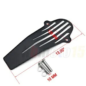 鉄板ドライブシャフトカバー ブラック ヤマハ V-スター 650 1100 クラシックカスタム 128用 Iron Plate Drive Shaft Cover Black For Yamaha V-Star 650 1100 Classic Custom 128 【並行輸入品】