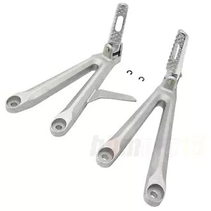 マットシルバー後部乗客フットペグブラケット Padel Cbr600Rr 2005 2006 Matte Silver Rear Passenger Foot Pegs Bracket Padel For Cbr600Rr 2005 2006 【並行輸入品】