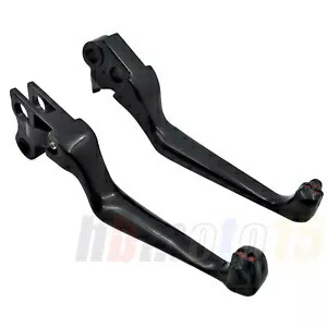 ブレーキ クラッチ レバー ブラック ハーレー ソフテイル Flstc ヘリテージ Fxdwg ダイナ 1996-用 Brake Clutch Levers Black For Harley Softail Flstc Heritage Fxdwg Dyna 1996- 【並行輸入品】