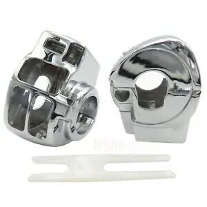 クロームスイッチハウジングカバー 1996-2012 ハーレーエレクトラグライド FLHTCU / FLHTCUI Chrome Switch Housing Cover For 1996-2012 Harley Electra Glide FLHTCU / FLHTCUI 【並行輸入品】
