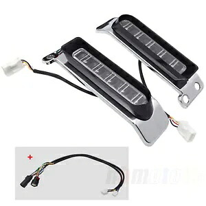 クリア LED サイクル オン ターンシグナル ラン ブレーキ テールライト 14-2019 ロード グライド ウルトラ用 Clear LED Cycle on Turn signal Run Brake Taillight For 14- 2019 Road Glide Ultra 【並行輸入品】 42,240円