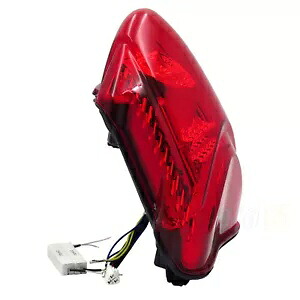 テールブレーキライト レッド ウインカー付き 08 - 2012 スズキ ハヤブサ GSX1300R用 Tail Brake Light RED w/ Turn Signals For 08 - 2012 Suzuki Hayabusa GSX1300R 【並行輸入品】