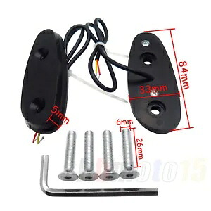 ブラックミラーベースブロックオフプレート LED 信号スズキ Gsxr 600 750 2001-2005 Black Mirror Base Block Off Plate LED Signal For Suzuki Gsxr 600 750 2001- 2005 【並行輸入品】