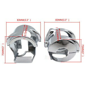 スイッチハウジングカバークロームホンダシャドウ VT 600 VLX / VT 750 スピリット ACE エアロ Switch Housing Cover Chromed For Hond Shadow VT 600 VLX / VT 750 Spirit ACE Aero 【並行輸入品】