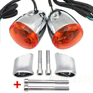 リアウインカーショートアームキット アンバー ハーレー 02-17 FXD FLST 18 以降ソフテイル用 Rear Turn Signal Short Arm Kit Amber For Harley 02-17 FXD FLST 18-later Softail 【並行輸入品】