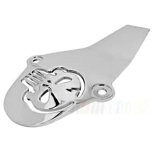 クロームドライブシャフトカバースカル中空ヤマハクラシックカスタム98-15 V-Star Chrome Drive Shaft Cover Skull Hollowed For Yamaha Classic Custom 98-15 V-Star 【並行輸入品】