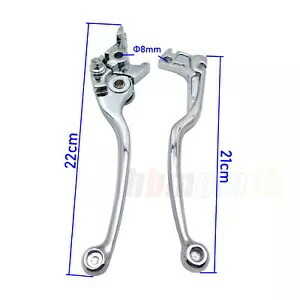 クロームブレーキクラッチハンドレバースズキ Gsxr 600 750 カタナ 750F Sv650S Chrome Brake Clutch Hand Levers For Suzuki Gsxr 600 750 Katana 750F Sv650S 【並行輸入品】