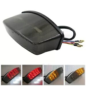 スモーク LED テールブレーキライト ウインカー付き 94-2008 ドゥカティ モンスター 400 - 1000用 Smoke Led Tail Brake Light w/ Turn Signal For 94- 2008 Ducati Monster 400 - 1000 【並行輸入品】