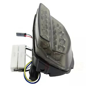 スモーク LED テール ブレーキ ライト ウインカー付き 08-2012 CBR 1000RR / Fireblade 用 Smoke Led Tail Brake Light w/ Turn Signals For 08-2012 CBR 1000RR / Fireblade 【並行輸入品】