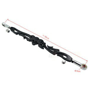 スカルシフトリンケージ ブラック ハーレー 2001+ ソフテイル FXDWG ダイナ ワイド グライド FLHR 用 Skull Shift Linkage Black For Harley 2001+ Softail FXDWG Dyna Wide Glide FLHR 【並行輸入品】