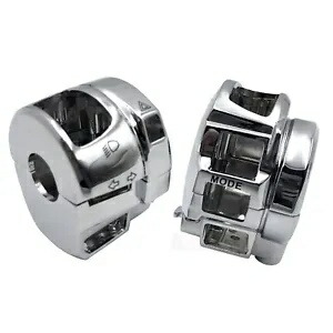 スイッチハウジングカバークローム 2008-2011 スズキ GSX 1300R 隼/GSXR 600 750 Switch Housing Cover Chrome For 2008-2011 Suzuki GSX 1300R Hayabusa/GSXR 600 750 【並行輸入品】