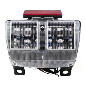 Led テールブレーキライトクリア 2002 2003 ドゥカティ 996 998 / 748 用ウインカー付き Led Tail Brake Light Clear w/ Turn Signals For 2002 2003 Ducati 996 998 / 748 【並行輸入品】