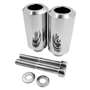 クロームメッキアルミフレームスライダークラッシュプロテクター ヤマハ 2006-2011 FZ1用 Chromed Aluminum Frame Slider Crash Protector For Yamaha 2006- 2011 FZ1 【並行輸入品】