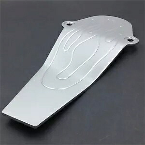 ドライブシャフトカバー フレームレリーフ クローム ヤマハ クラシック カスタム 98-15 V-Star用 Drive Shaft Cover Flame Relief Chrome For Yamaha Classic Custom 98-15 V-Star 【並行輸入品】