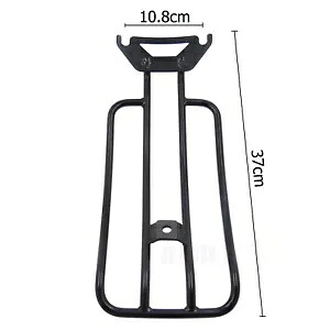 ソロシート 荷物リアフェンダーラック ハーレー 98-2006 ロードキングツーリング用 ブラック Solo Seat Luggage Rear Fender Rack For Harley 98- 2006 Road King Touring Black 【並行輸入品】