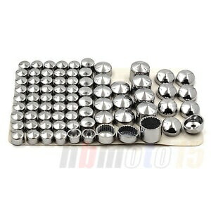 ボルトトッパーキャップカバークローム 1991-2013 ハーレーダイナグライドツインカム用 Bolts Toppers Caps Covers Chrome For 1991- 2013 Harley Dyna Glide Twin Cam 【並行輸入品】